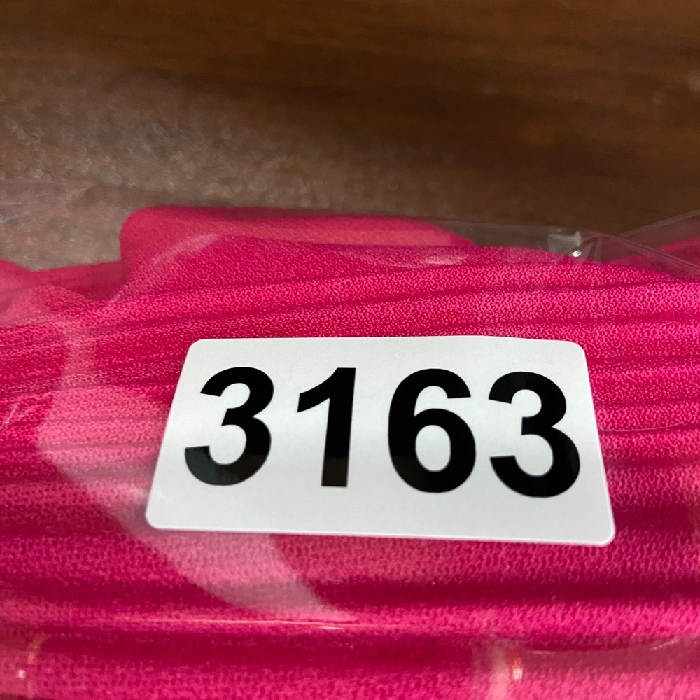 Sally‎ Petite Fit & Flare Dress Womens Pink Pleated Puff Sleeve Tie Waist Party - Picture 9 of 9